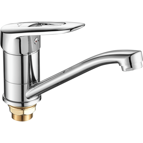 Смеситель для кухни Fashun A4507-2 на мойку хром - фото 2