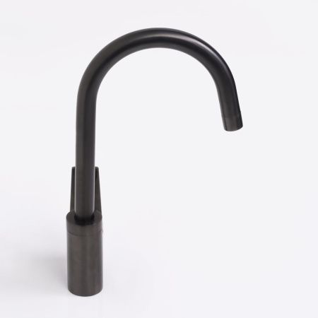 Смеситель для кухни Wasserkraft Wiese 8400 8407 на мойку серый