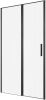 Душевая дверь Allen Brau Priority 3.31033.BBA 120х200 стекло прозрачное профиль черный
