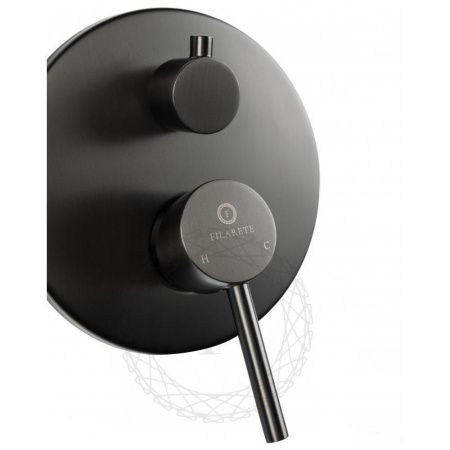 Душевая система Filarete FL1020BG встраиваемая в стену цвет серый