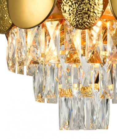 Люстра потолочная Natali Kovaltseva Chic (Цхиц) CHIC 81437/6C GOLD