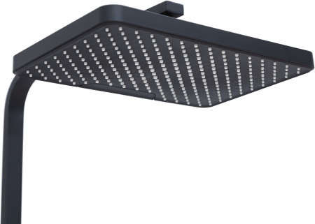 Душевая стойка Allen Brau Infinity 5.21030-31 настенная цвет черный