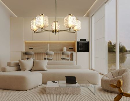 Люстра на штанге Ambrella Light Crystal (Црыстал) LH30104