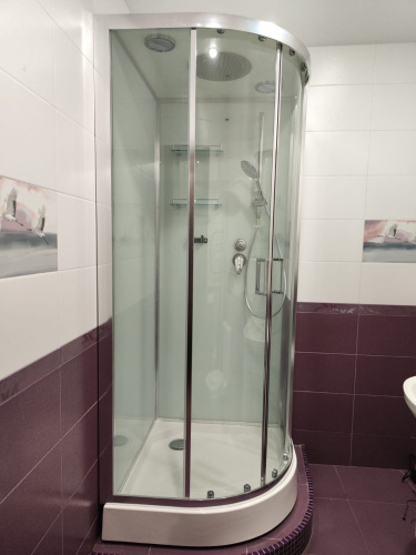 Душевая кабина Frank 157009 100х100 с крышей ориентация универсальная - фото 2