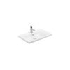 Раковина керамическая Dreja Soft 13055-KL 60х50 подвесная цвет белый 1 отверстие под смеситель