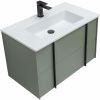 Тумба под раковину Allen Brau Reality 1.32005.CGM 80х50 подвесная цвет зеленый