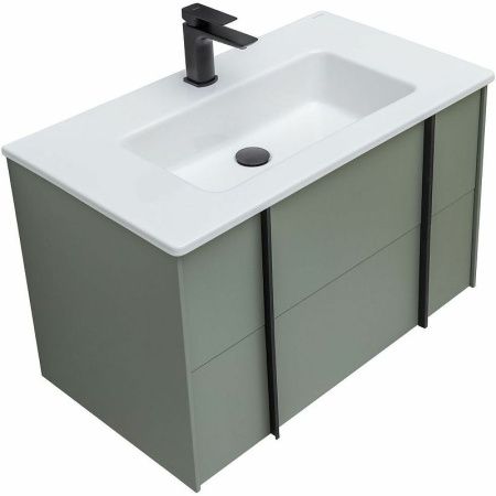 Тумба под раковину Allen Brau Reality 1.32005.CGM 80х50 подвесная цвет зеленый