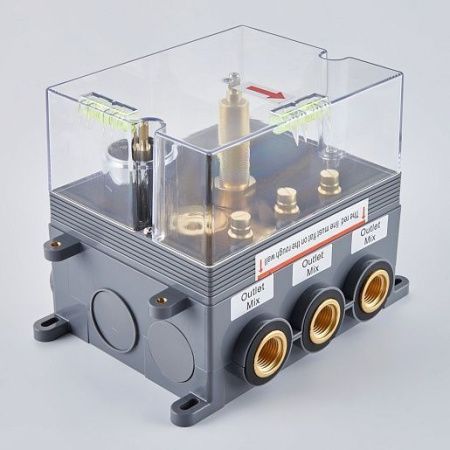 Душевая система ALMAes Nemi TVZ-8810 встраиваемая в стену цвет хром