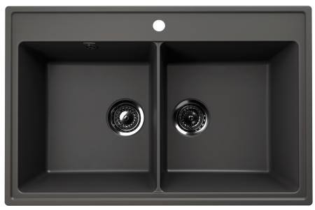 Кухонная мойка Ulgran Quartz Ruma 780-09 78х51 цвет асфальт