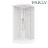 Душевая кабина Parly Penta P91 90х90 пятиугольная с крышей ориентация универсальная