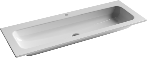 Раковина Ceramica Nova GRACE 121 см CN7017 накладная цвет белый - фото 2