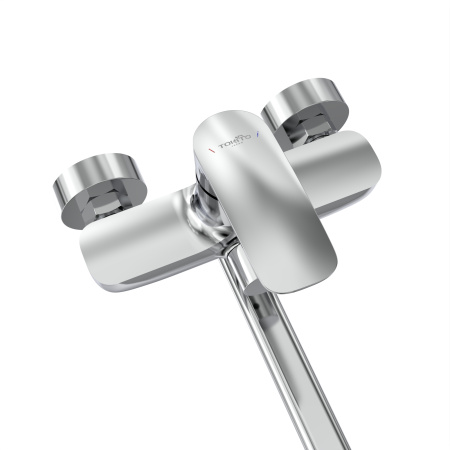 Смеситель для ванны Tokito KOMAKI TOK-KOM-1015 настенный хром