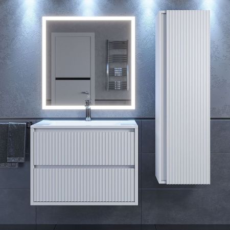 Тумба под раковину Uperwood Next Premium 3930205153 70х50 подвесная цвет белый