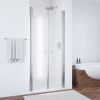 Душевая дверь Vegas-Glass E2P E2P 75 08 10 75х190 стекло матовое профиль хром