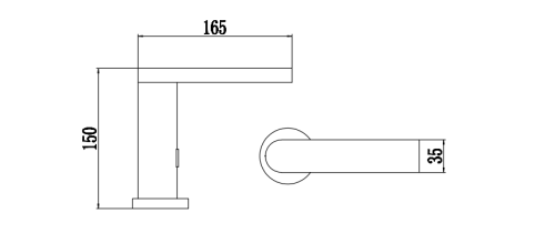 Смеситель Savol S-GY8887XW на раковину хром - фото 2