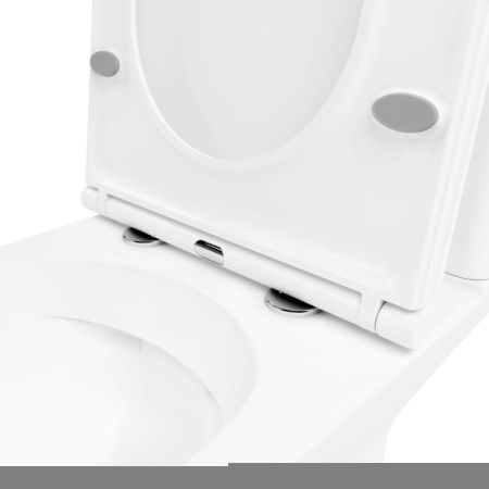 Унитаз-компакт напольный с бачком Lavinia Boho Elegant 3308002R белый с сиденьем микролифт безободковый каскадный смыв