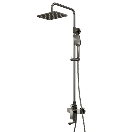 Душевая стойка WasserKRAFT Wiese A18401 настенная цвет оружейная сталь