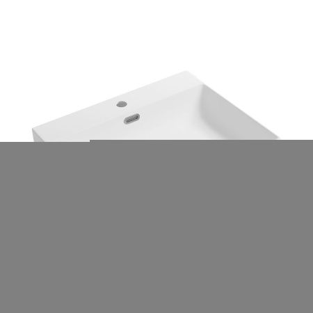Раковина из сантехнического фарфора Wellsee DeSire 151501000 60х50 накладная цвет белый 1 отверстие под смеситель