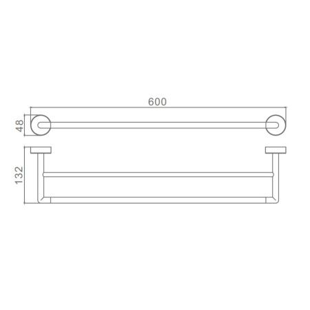 Полотенцедержатель Raglo R320.09.33