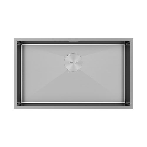 Мойка кухонная Paulmark NEXT 74 UNI PM217444-BS 74х44 брашированная нержавеющая сталь