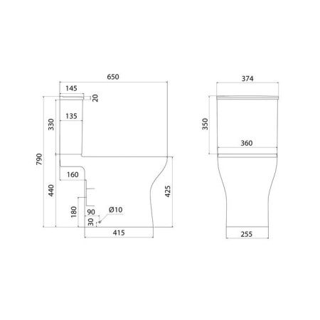Унитаз-компакт напольный с бачком IDDIS Zodiac ZODRDSEi24 белый с сиденьем микролифт безободковый смыв торнадо