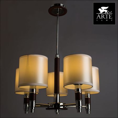 Люстра подвесная Arte Lamp Circolo (Цирцоло) A9519LM-5BR