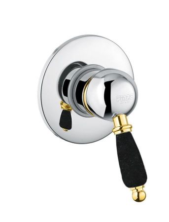 Смеситель для ванны и душа Fiore 89CO5130 встраиваемый в стену хром/золото