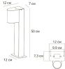 Ландшафтный светильник Arte Lamp Compass (Цомпасс) A3102FN-1BK