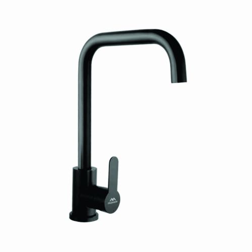 Смеситель для кухни Fashun A54201-7 на мойку черный - фото 2