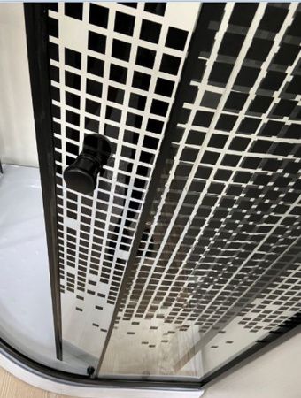 Душевой уголок Niagara Eco _0061422 90х90 стекло матовое профиль хром с поддоном