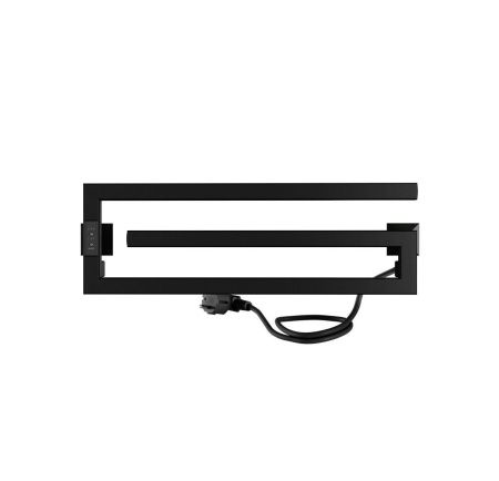 Полотенцесушитель Indigo Sigma DGSIG20-60BRLt 60х20 электрический черный муар