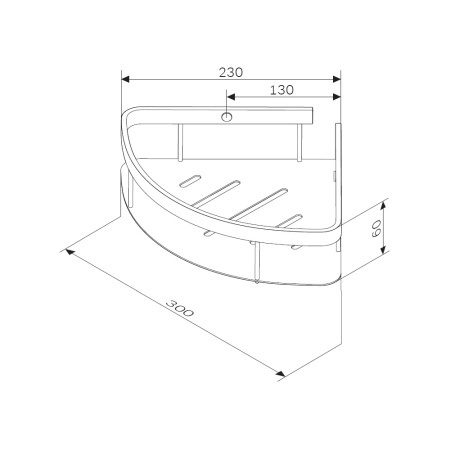 Полка в ванную комнату Am.Pm Sense L A7454100