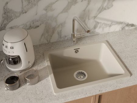 Кухонная мойка Rivelato BERKANA BK-50 beige scuro 55х45 цвет бежевый