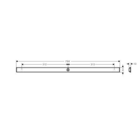 Душевая штанга Hansgrohe WallStoris 27904700 белый
