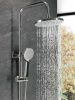 Душевая стойка Agger Thermo A2461100 настенная цвет хром с термостатом
