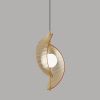 Светильник подвесной Delight Collection MD24030035-1A brass/amber