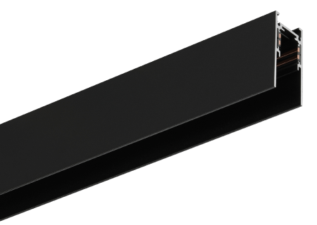 Шинопровод магнитный накладной iLedex Vision48-22 4822-52/27-2000-BK