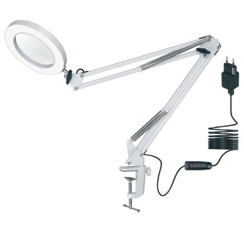 Настольная лампа Uniel TLD-568 TLD-568 White/Led/300Lm/2700-5500K/Dimmer/X5 - фото 2