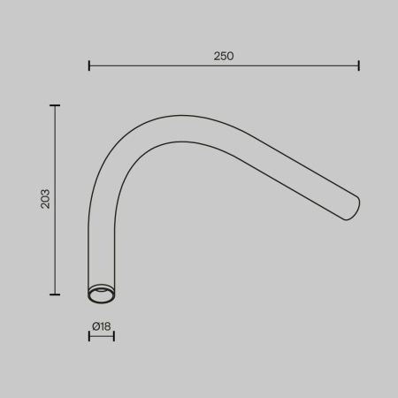 Светильник настенно-потолочный Maytoni Technical Eye C104WL-3W3-6K-B