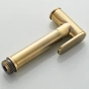 Гигиенический душ со смесителем Shevanik S107Q бронза