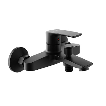 Смеситель для ванны и душа Damixa Eclipse 2.0 481000300 настенный черный