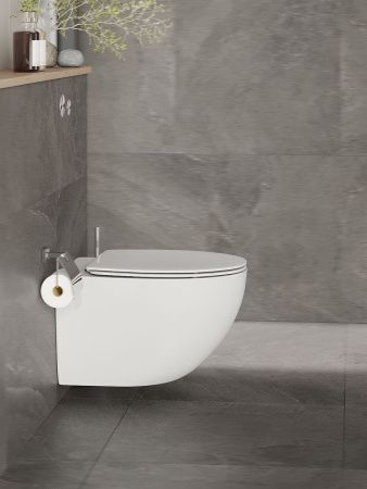 Унитаз подвесной Orange C07-150W белый с сиденьем микролифт смыв торнадо