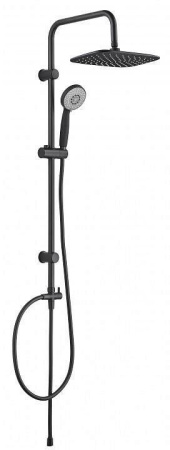 Душевая стойка Aquanet Passion AF300-70-RC-B настенная цвет черный