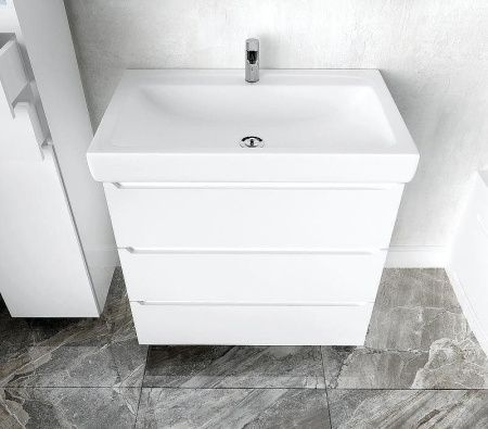 Тумба под раковину 1MarKa Кода У57594 60х50 цвет белый