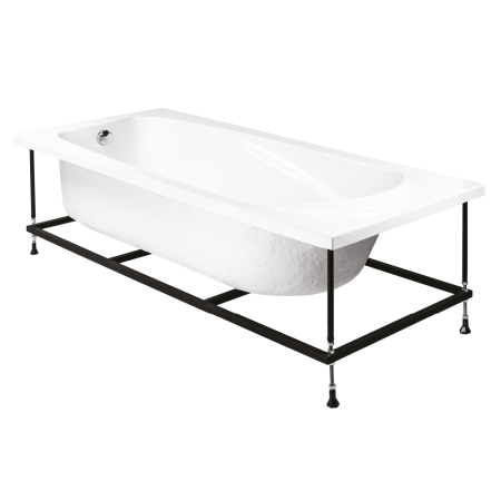 Ванна акриловая Veedi Una SET13118080 180х80 пристенная прямоугольная без каркаса