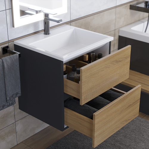 Тумба с раковиной Uperwood Barsa 29830205647 50x45,2x57 - фото 4