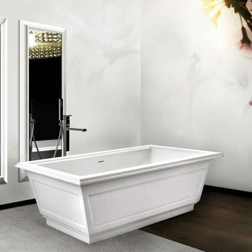 Ванна из литьевого мрамора Gessi Eleganza 46715#521 180х85 отдельностоящая прямоугольная - фото 4