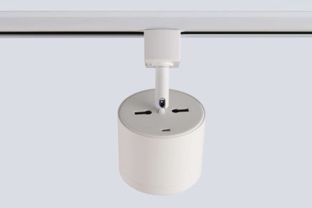 Трековый однофазный светильник Crystal Lux Basic (Басиц) CLT 0.31 020 WH