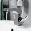 Смеситель Wasserkraft Berkel 4800 4803 на раковину хром