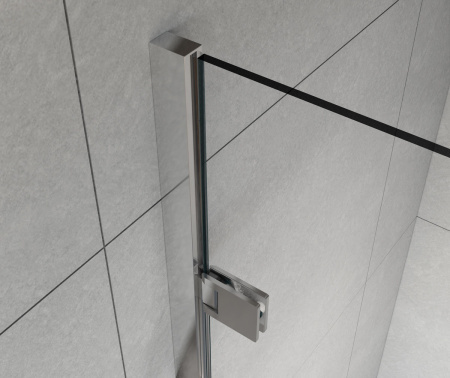 Душевая дверь Vincea Flex VDP-1F900CGB 90х200 стекло тонированное профиль черный